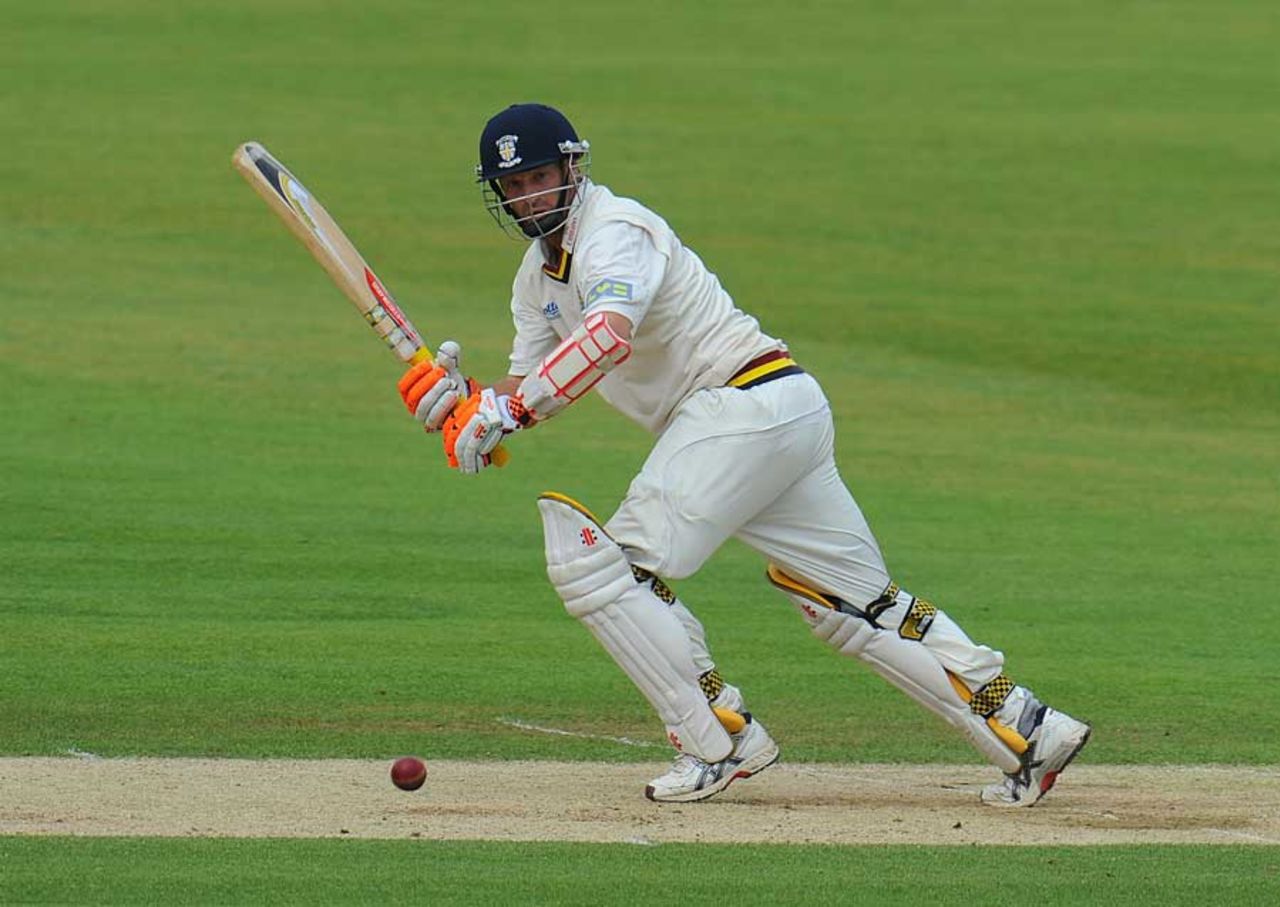 Dale Benkenstein made a patient 74 to help Durham take an 298-run lead, Durham v Yorkshire, County Championship, Division One, Chester-le-Street, August 17, 2010