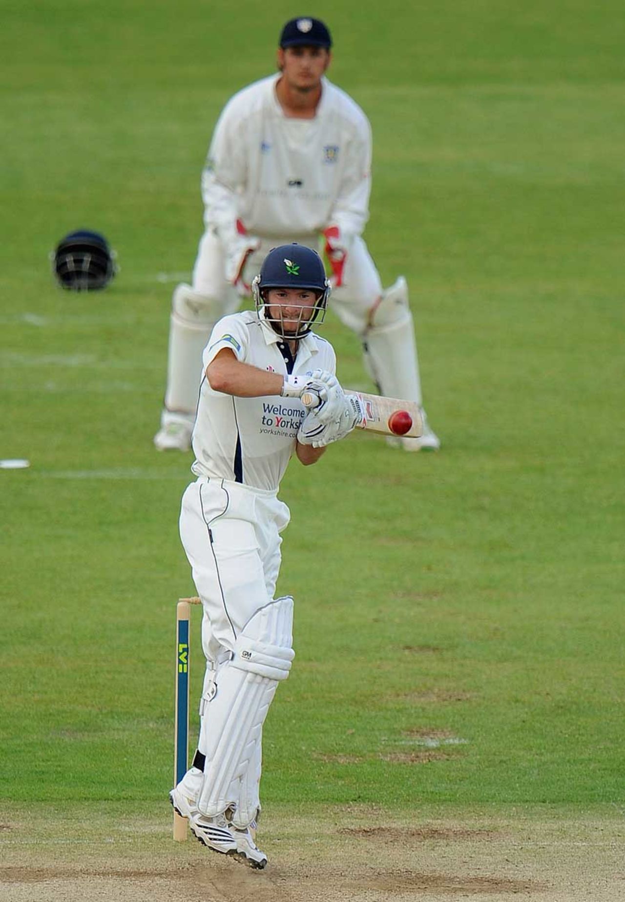 Adam Lyth got the Yorkshire chase off to a good start with 48, Durham v Yorkshire, County Championship, Division One, Chester-le-Street, August 18, 2010