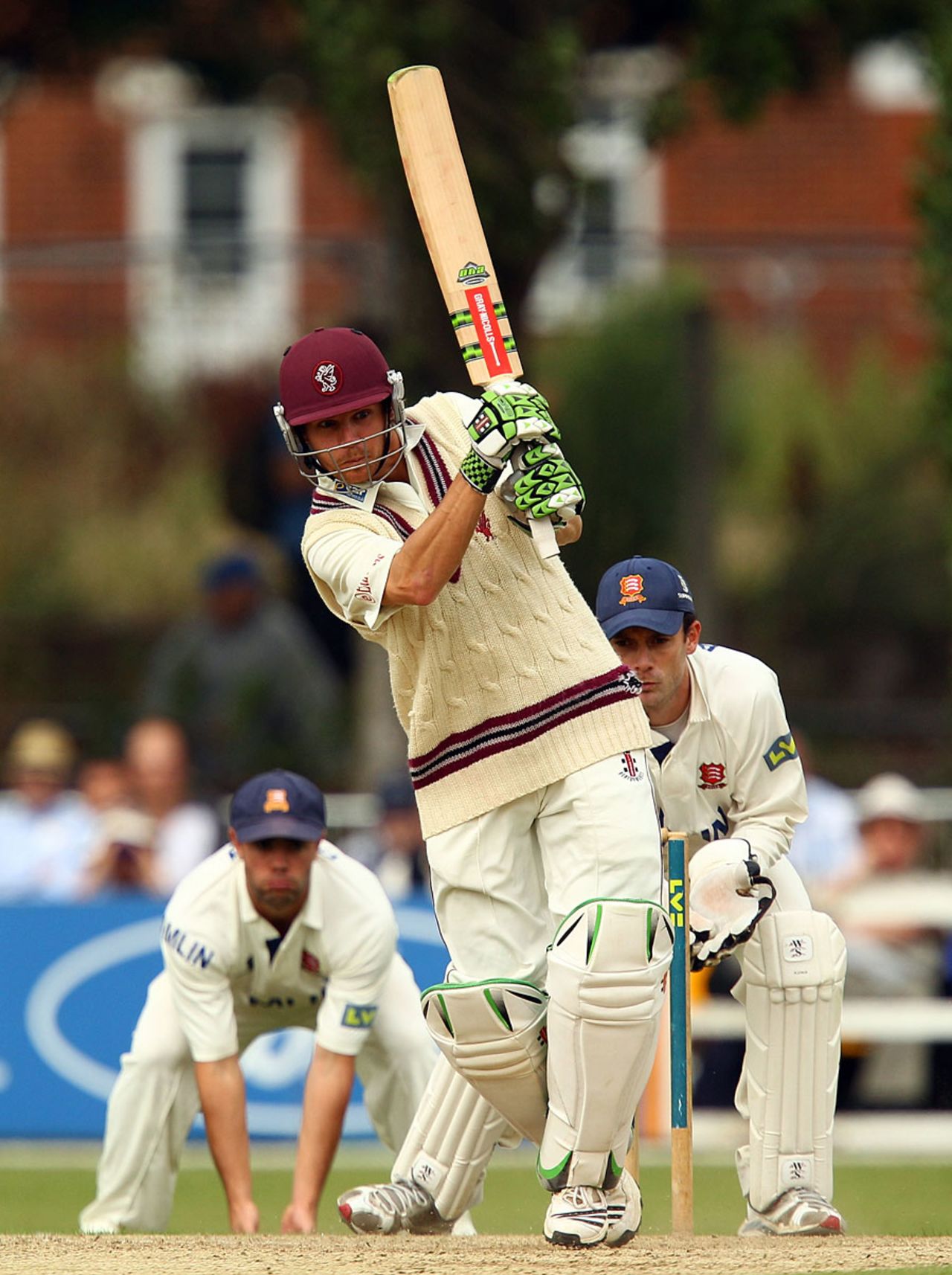 James Hildreth's impressive form continued as he and Marcus Trescothick built a powerful lead, Essex v Somerset, County Championship Division One, Colchester, August 19 2010
