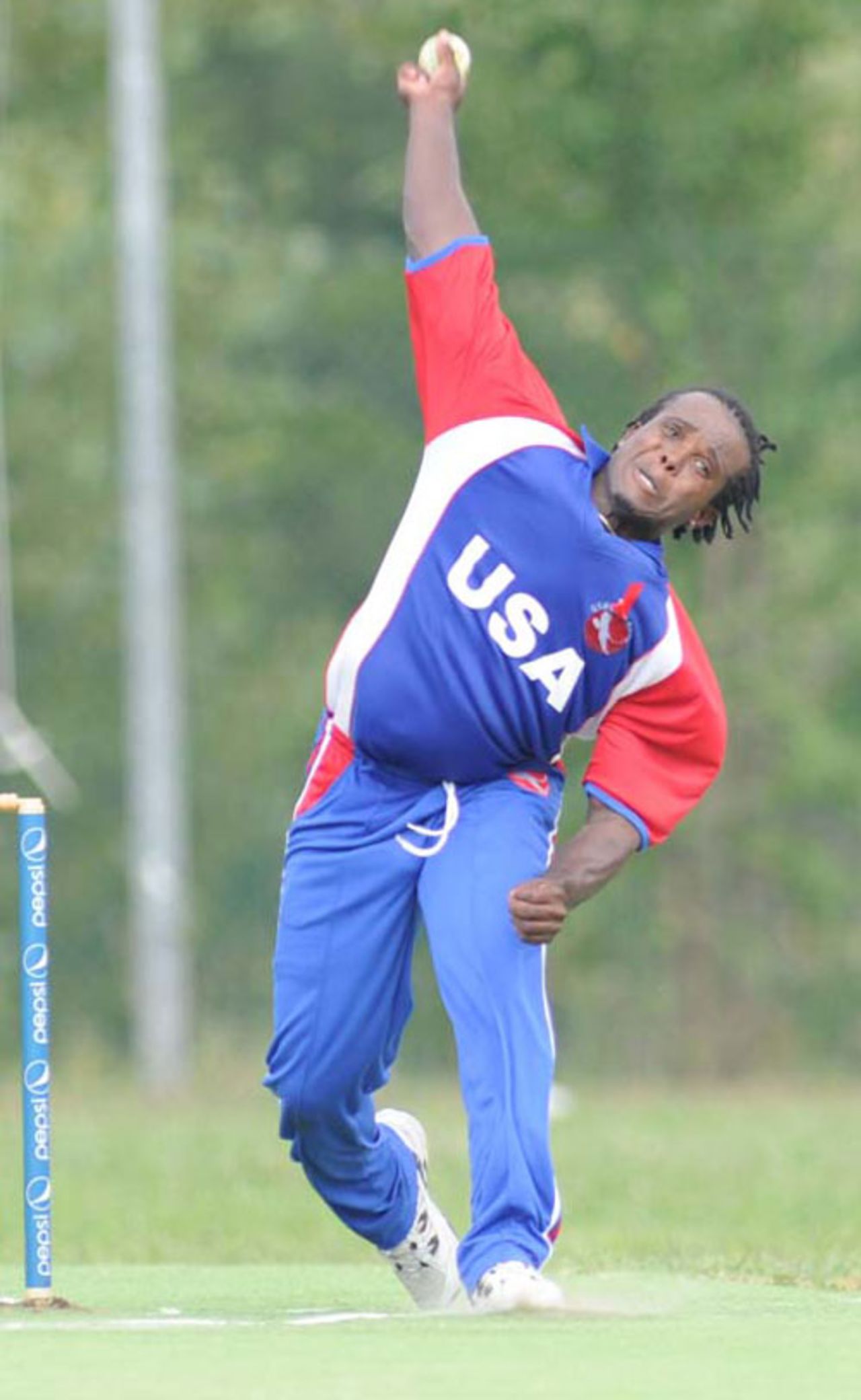 Adrian Gordon took four wickets, Italy v USA, ICC WCL Div. 4 final, Pianoro, August 21, 2010