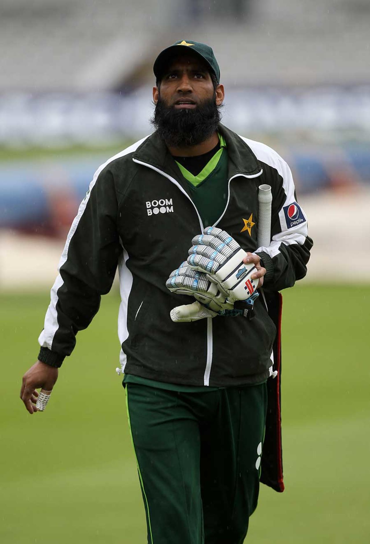 Mohammad Yousuf scored a double hundred on his previous Test appearance at Lord's, Lord's, August 25, 2010