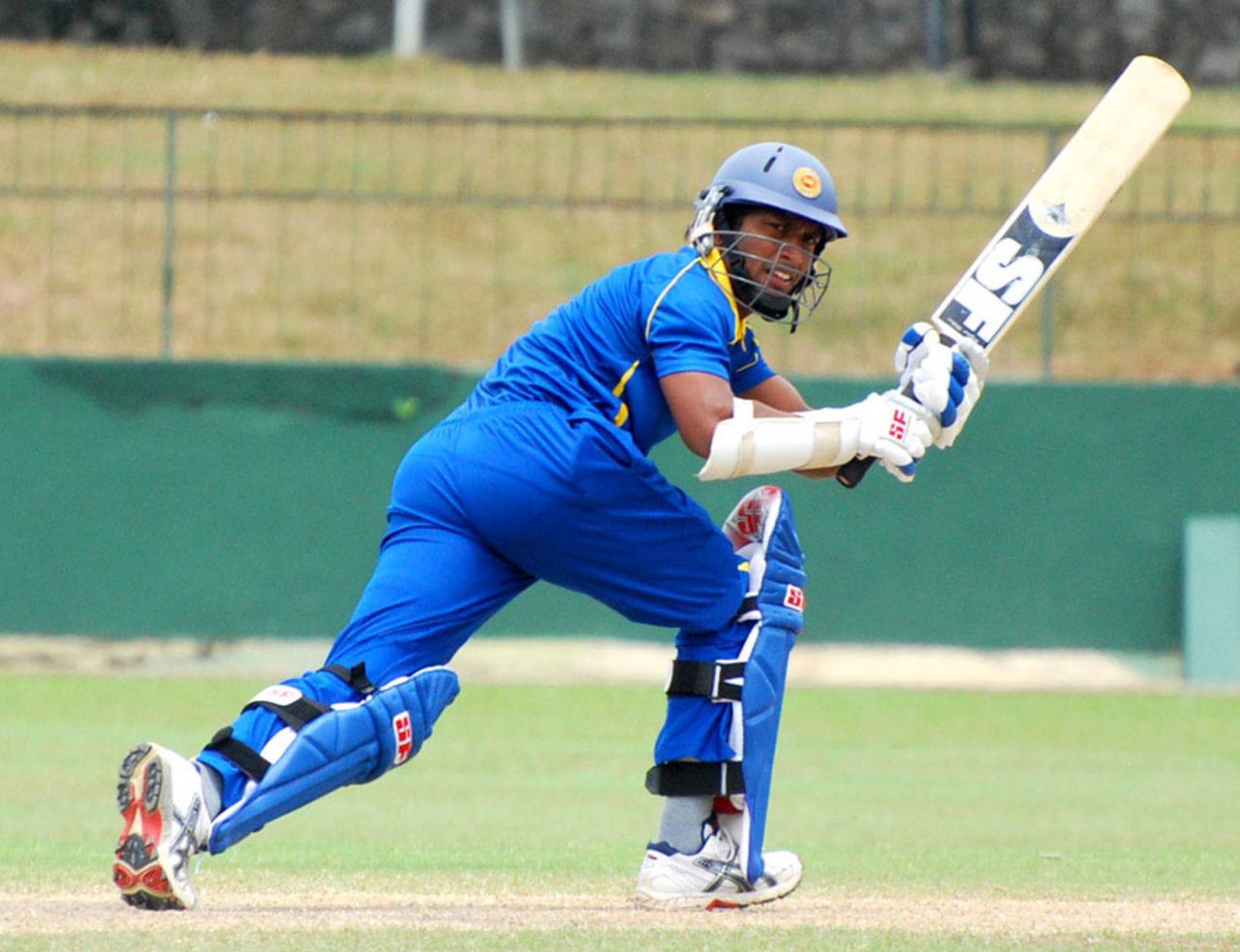 Jeevan Mendis steers the ball behind square leg, Sri Lanka A v Pakistan A, Triangular series, 2nd match, SSC, Colombo, August 26, 2010