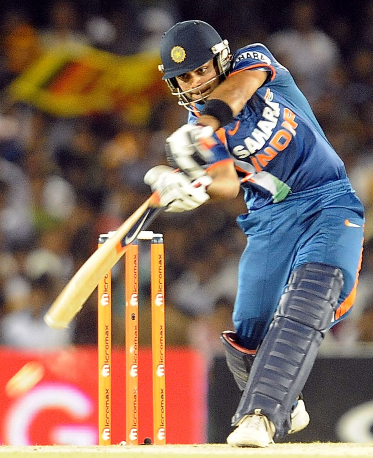 Virat Kohli hit some delightful drives on the up, Sri Lanka v India, tri-series final, Dambulla, August 28, 2010