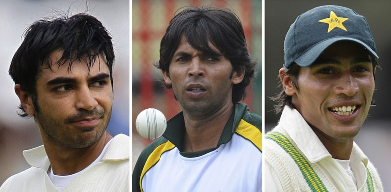 Salman Butt, Mohammad Asif and Mohammad Amir