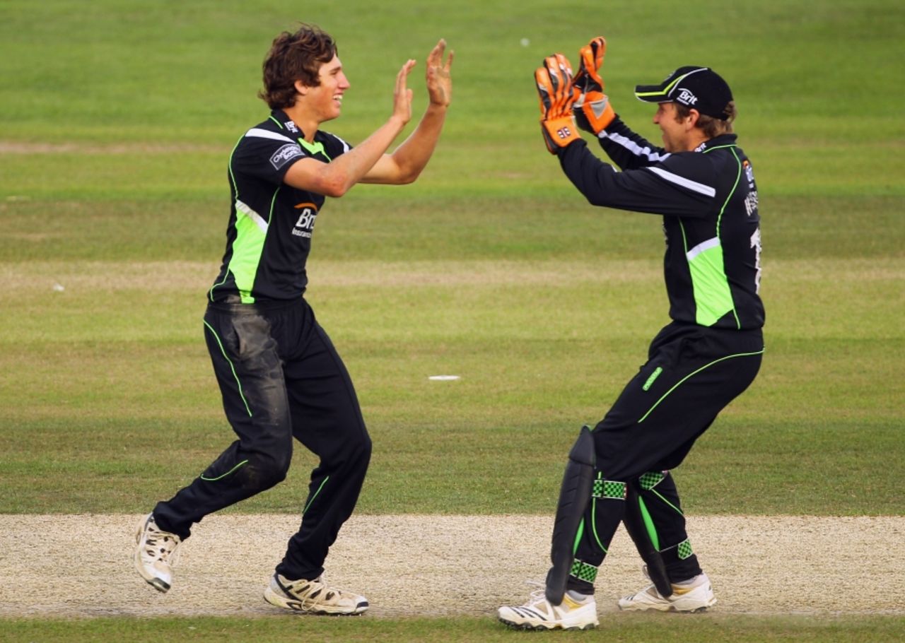 Zafar Ansari picked up a wicket on his senior debut for Surrey, Sussex v Surrey, Clydesdale Bank 40, Hove, September 4 2010