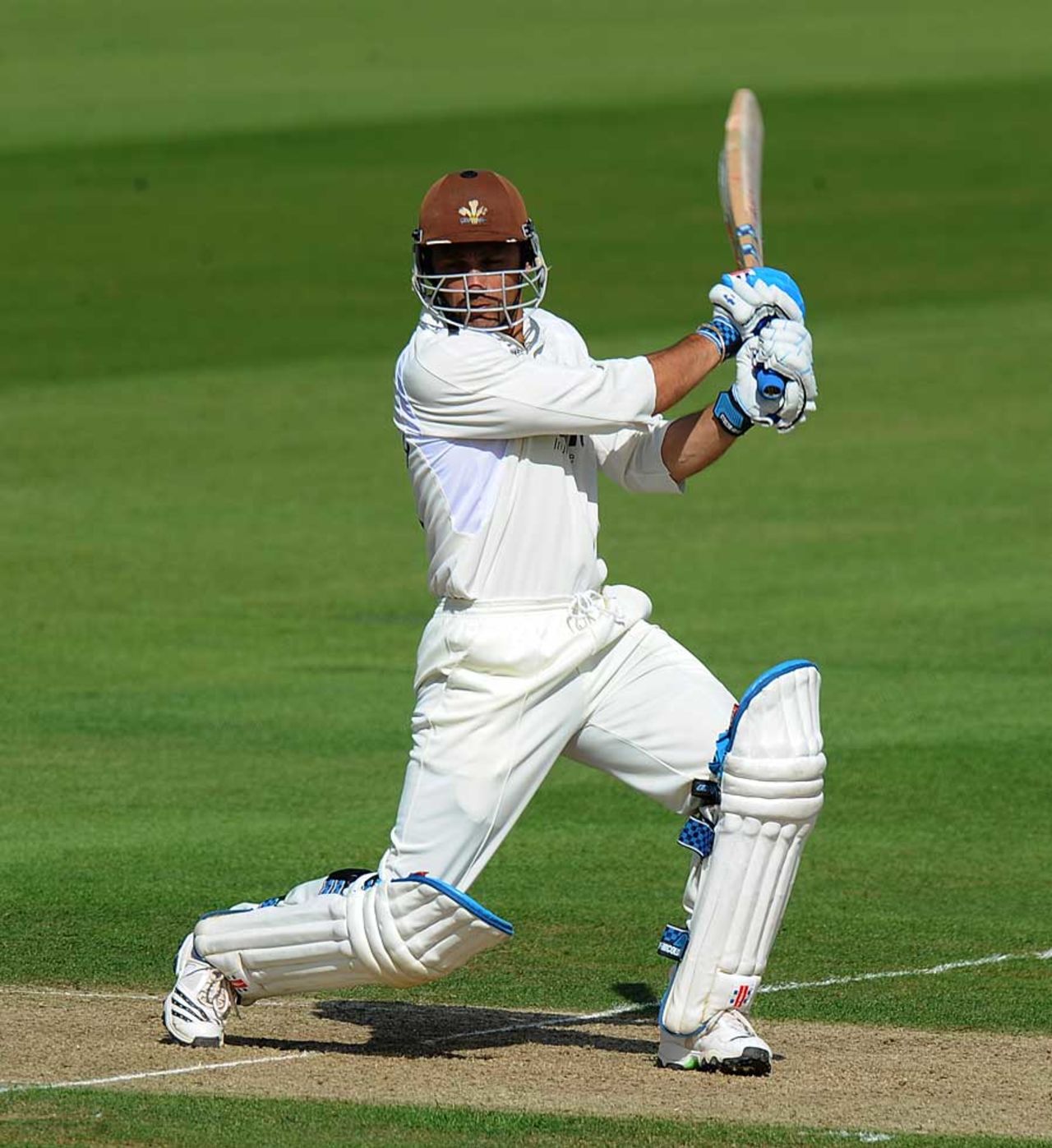 Mark Ramprakash made 40 before falling to Dean Cosker, Surrey v Glamorgan, County Championship, Division Two, The Oval, September 7, 2010