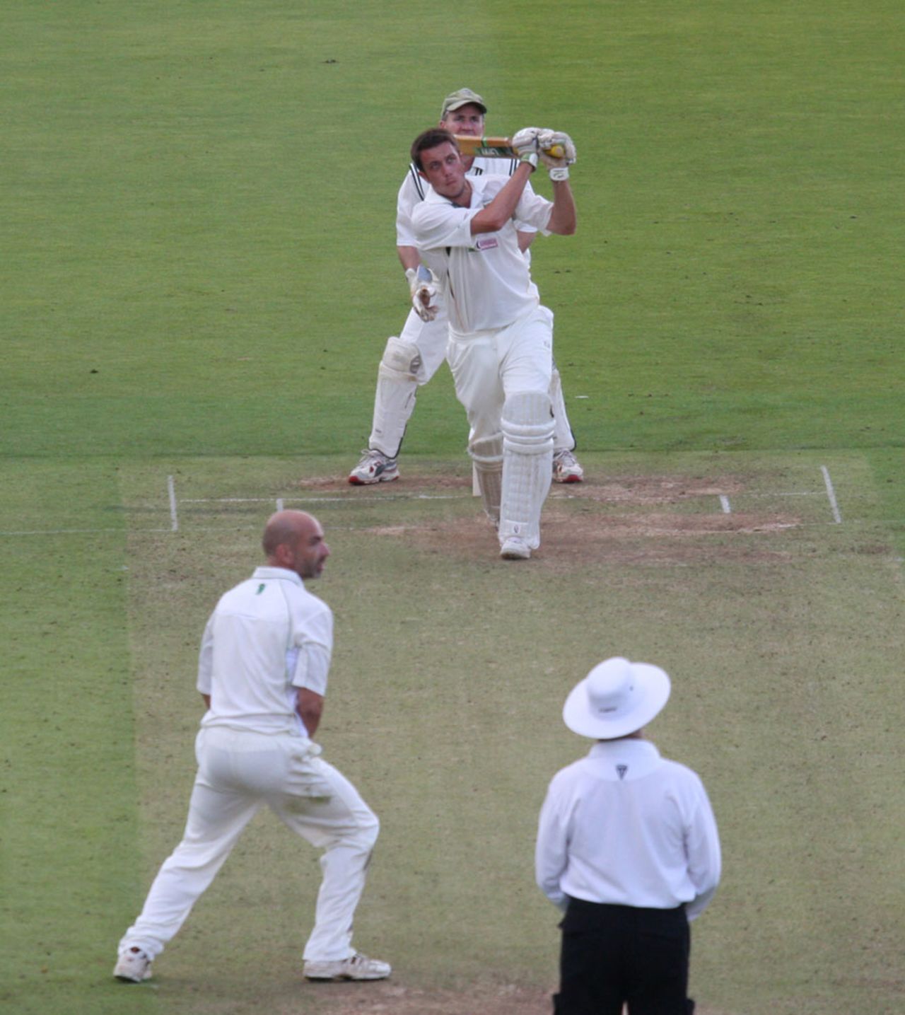 Nick Thorne thumps Shaun Miller for six over long-on, Sessay v Shipton-under-Wychwood, npower Village Cup final, Lord's, September 12, 2010