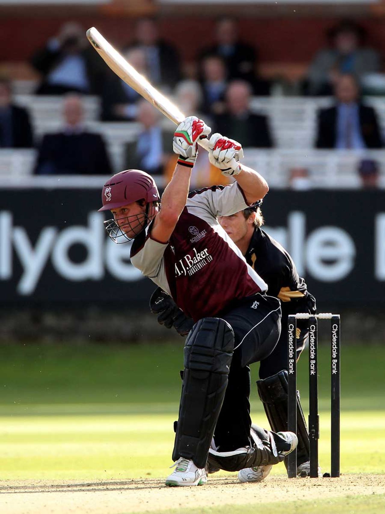 Nick Compton's half-century guided Somerset's middle order, Somerset v Warwickshire, CB40 final, Lord's, September 18, 2010