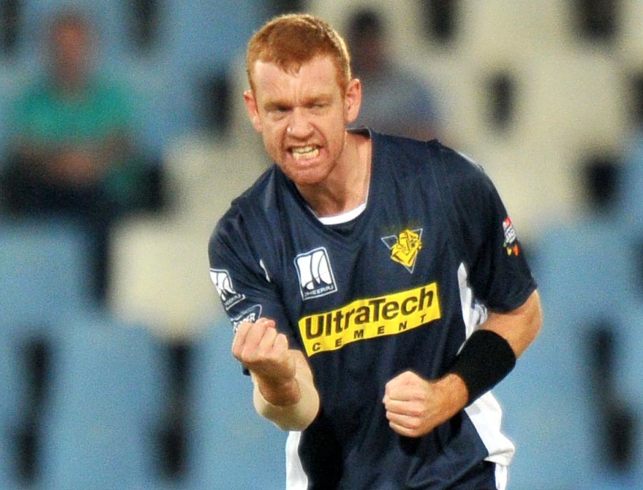 Andrew McDonald picked up two important wickets, Victoria v Wayamba, Champions League Twenty20, Centurion, September 20, 2010
