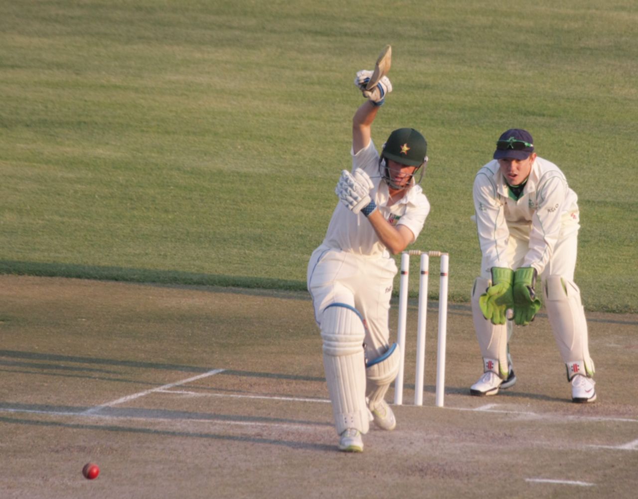 Sean Williams in action on his way to 88, Zimbabwe XI v Ireland, ICC Intercontinental Cup, Harare, September 21, 2010