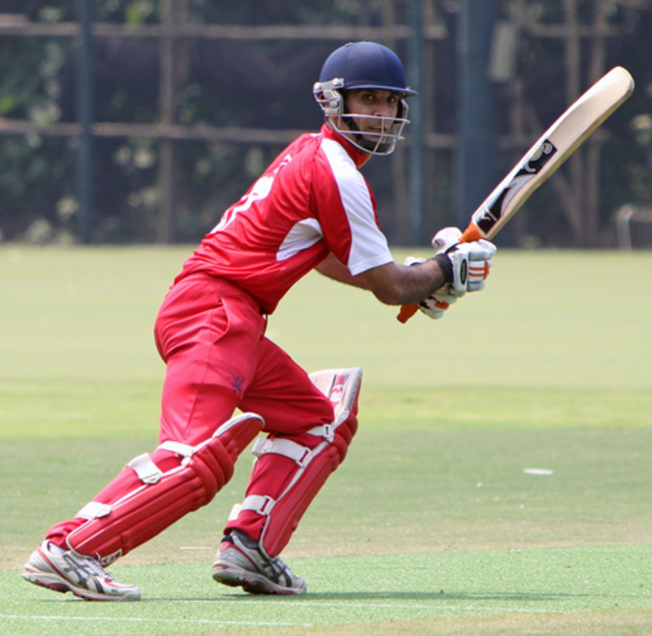 Hussain Butt scored a brilliant 118 for Hong Kong against the touring Footscray Edgewater Cricket Club from Victoria, Australia in a match played at the Hong Kong Cricket Club on 19th September 2010 