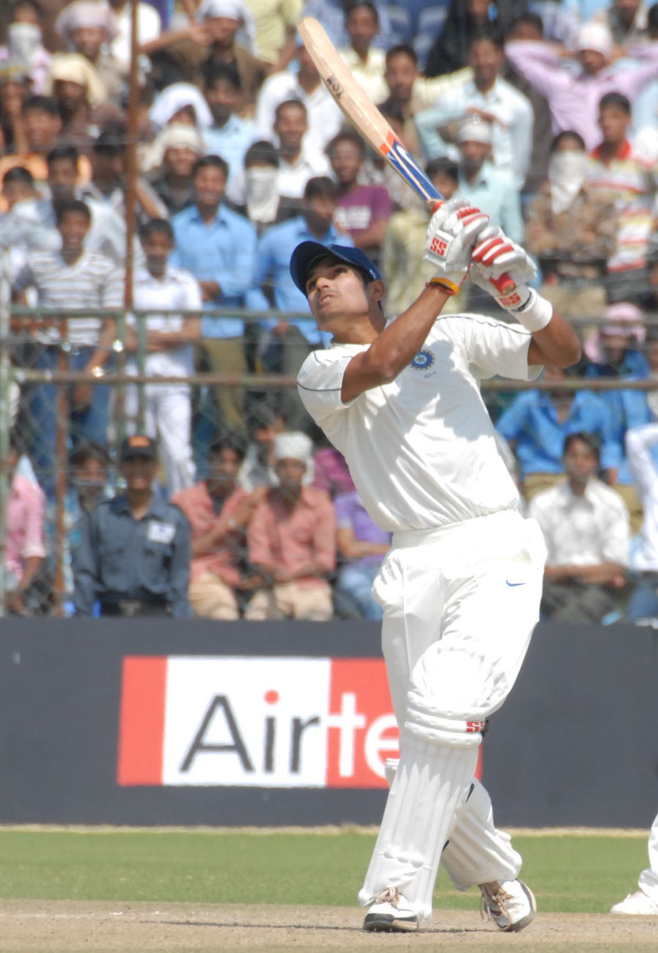 S Badrinath made his second half-century of the match, Mumbai v Rest of India, Irani Cup, Jaipur, 4th day, October 4, 2010