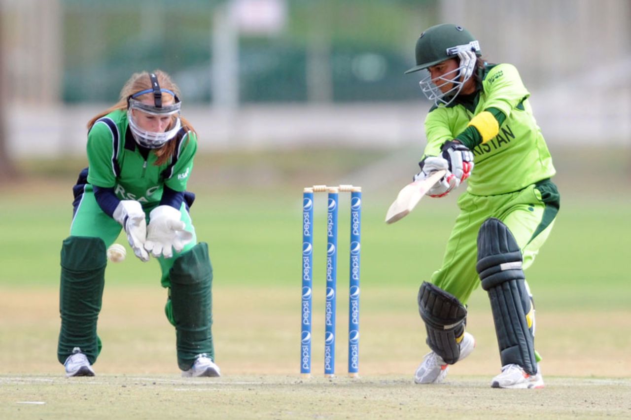 Sana Mir steered Pakistan to a comfortable victory over Ireland, Ireland Women v Pakistan Women, ICC Women's Cricket Challenge, Potchefstroom, October 6, 2010