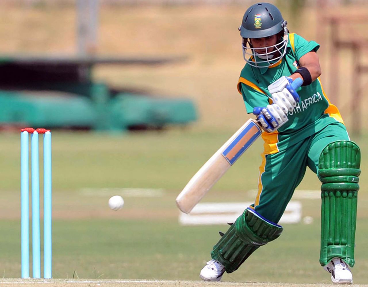Trisha Chetty made 27 opening the innings for South Africa,  South Africa Women v Sri Lanka Women, ICC Women's Cricket Challenge, Potchefstroom, October 6, 2010
