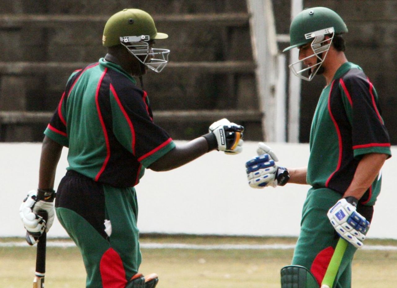 David Obuya and Seren Waters added 55 for the first wicket, Kenya v Afghanistan, 1st ODI, Nairobi, October 7, 2010