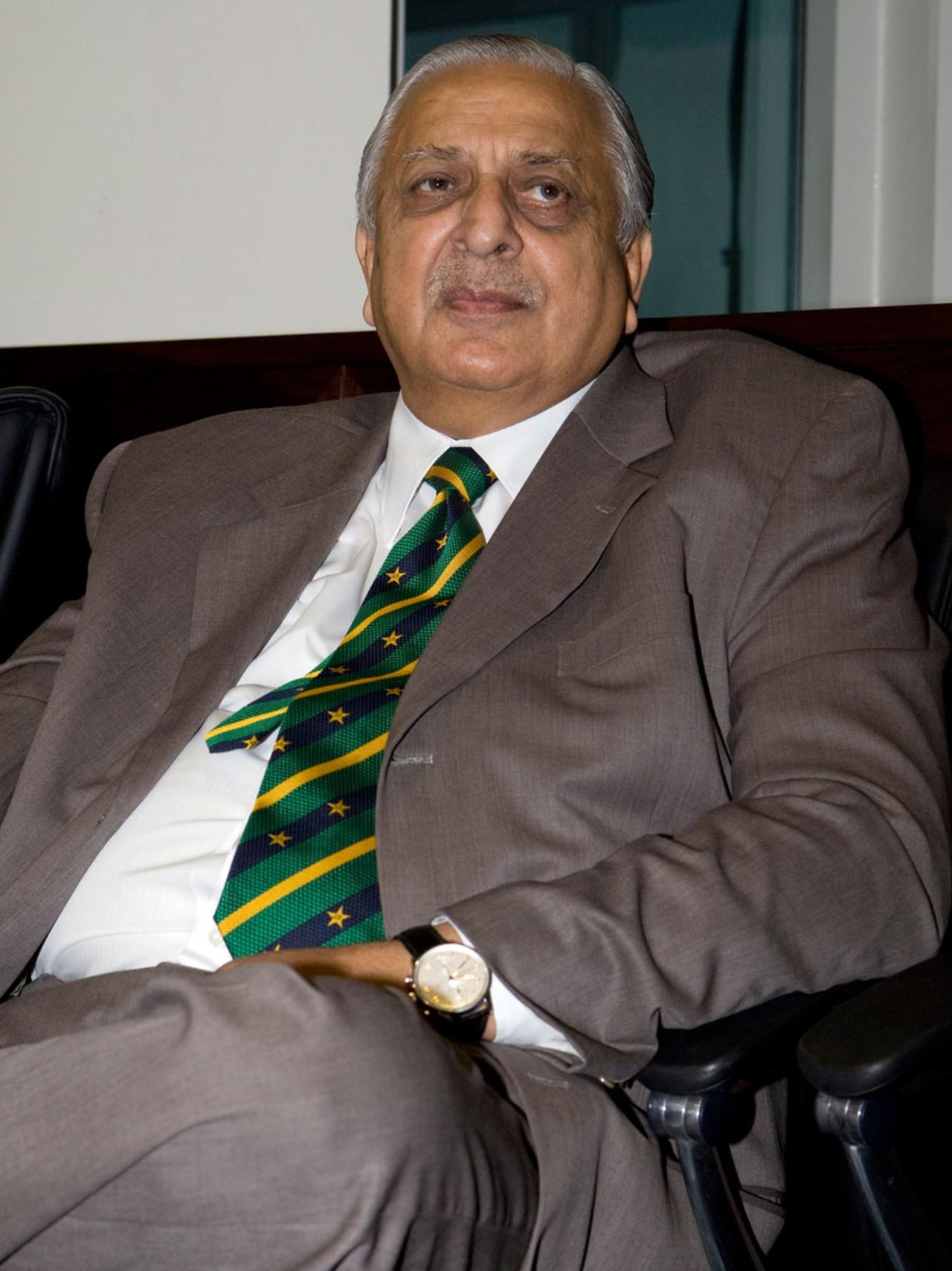 Ijaz Butt, the PCB chairman, at the ICC board meeting, Dubai, October 12, 2010 