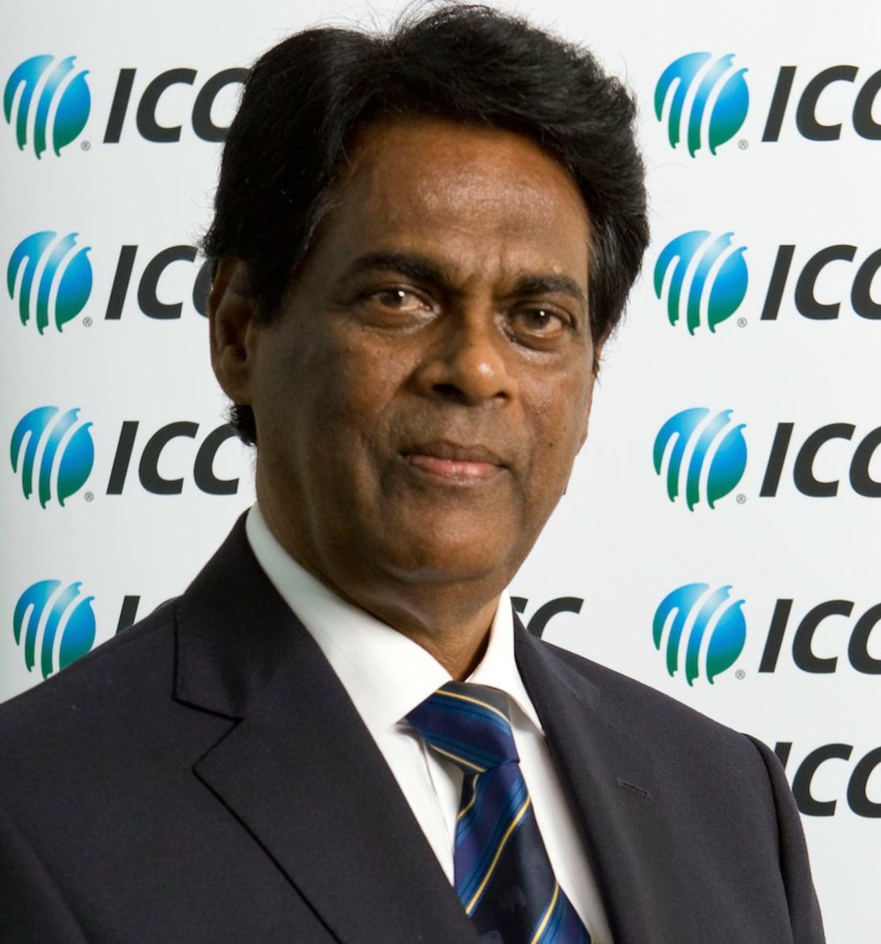 Somachandra de Silva, Sri Lanka Cricket's interim chairman, at the ICC board meeting, Dubai, October 12, 2010 