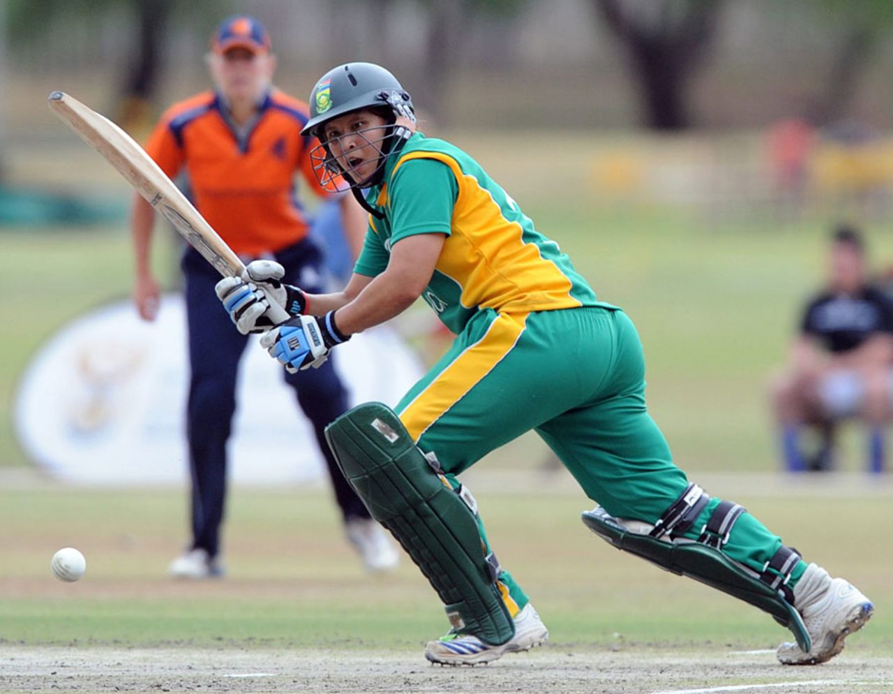 Shandre Fritz's 116 not out was the highest Women's Twenty20 International score, South Africa v Netherlands, ICC Women's Cricket Twenty20 Challenge, October 14, 2010