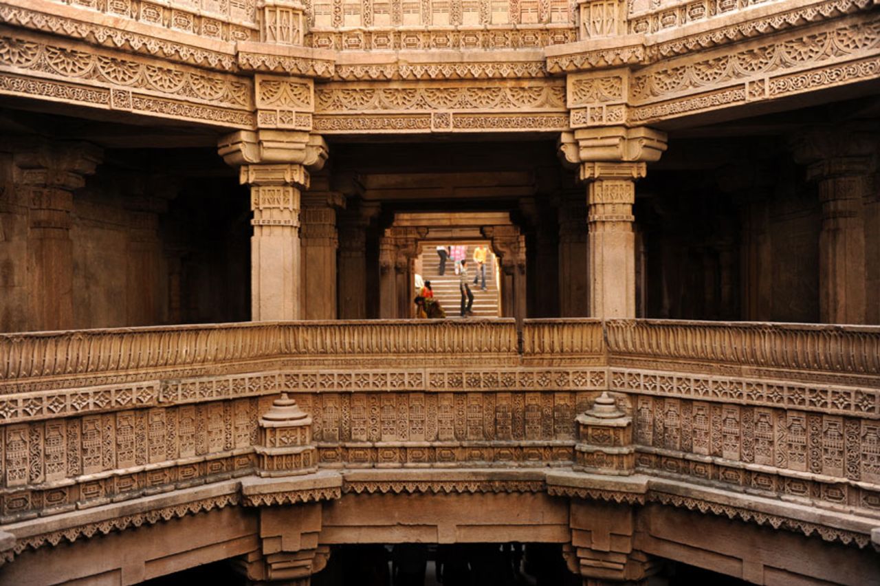 The Adalaj ni Vav stepwells near Ahmedabad, October 21, 2009