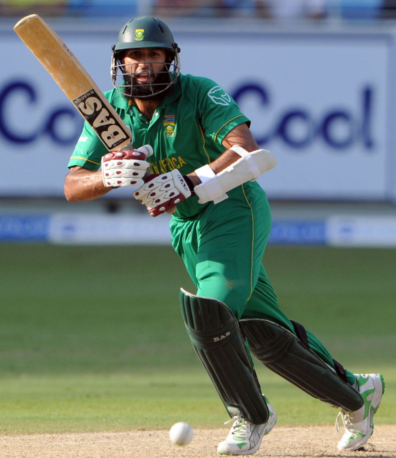 Hashim Amla made his fifth ODI century of the year, Pakistan v South Africa, 3rd ODI, Dubai, November 2, 2010