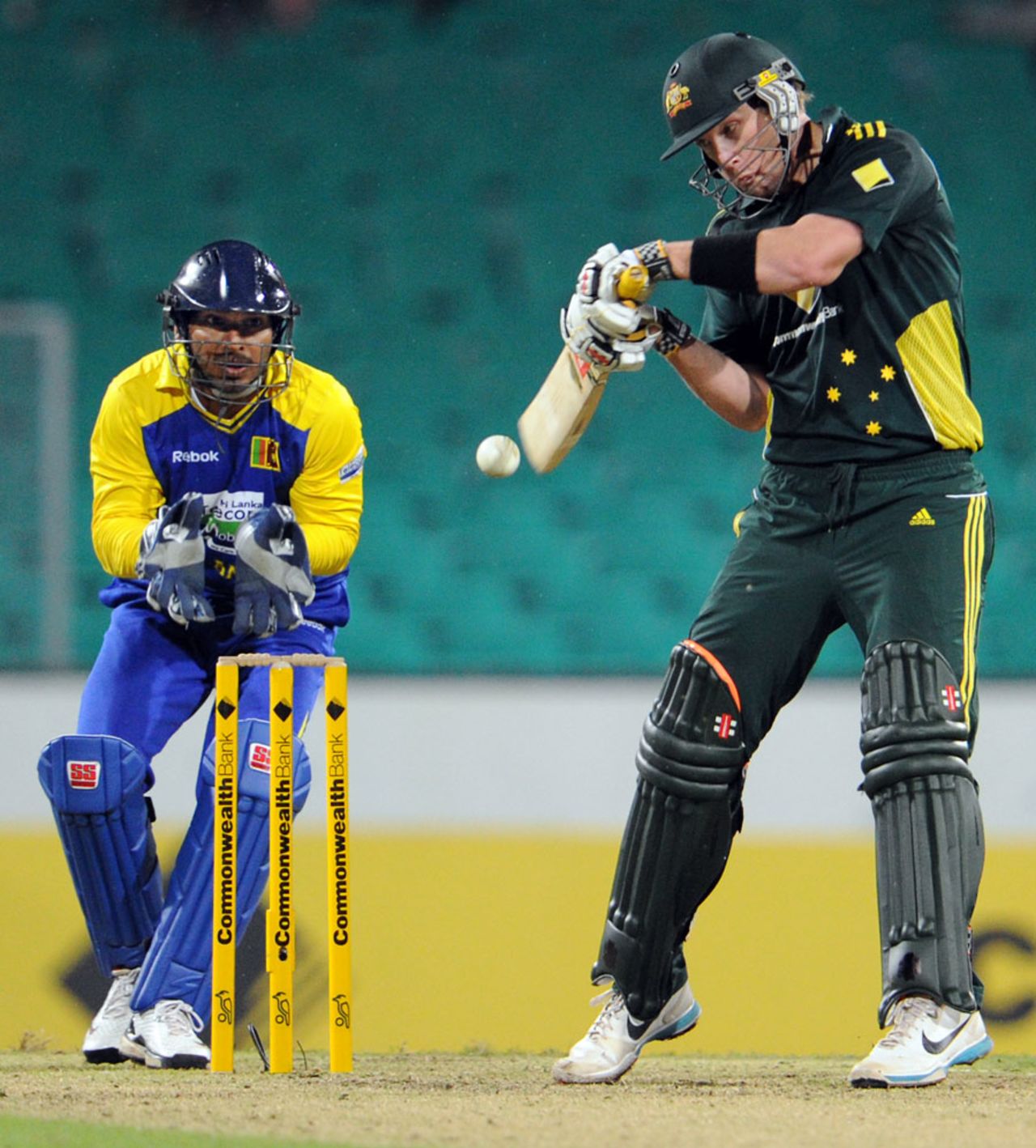 Cameron White makes room to play the cut,  Australia v Sri Lanka, 2nd ODI, Sydney, November 5, 2010