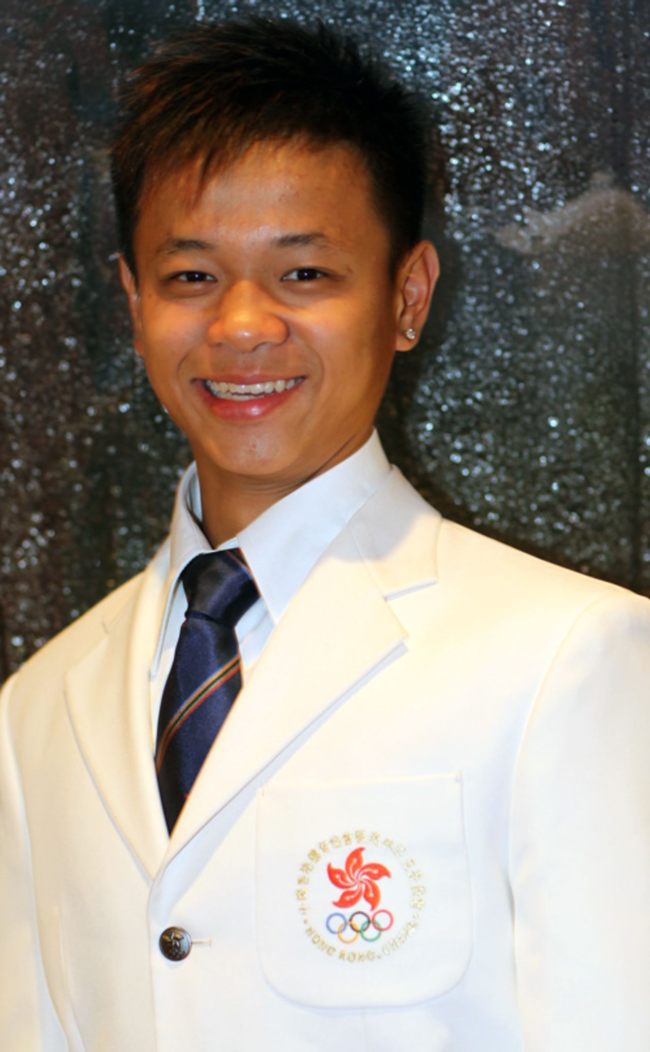 Li Kai Ming in his Asian Games uniform