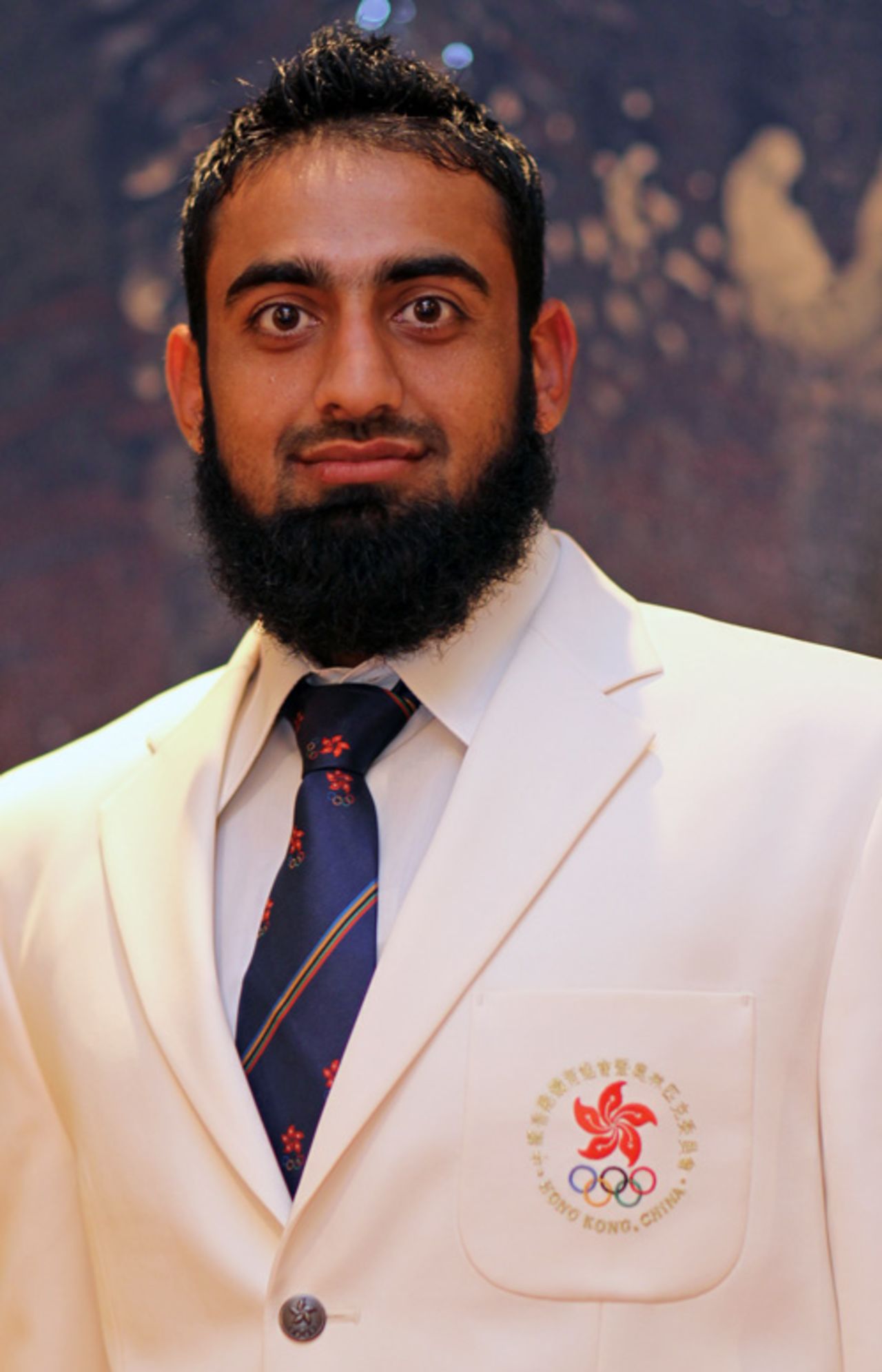Zafaran Ali in his Asian Games uniform