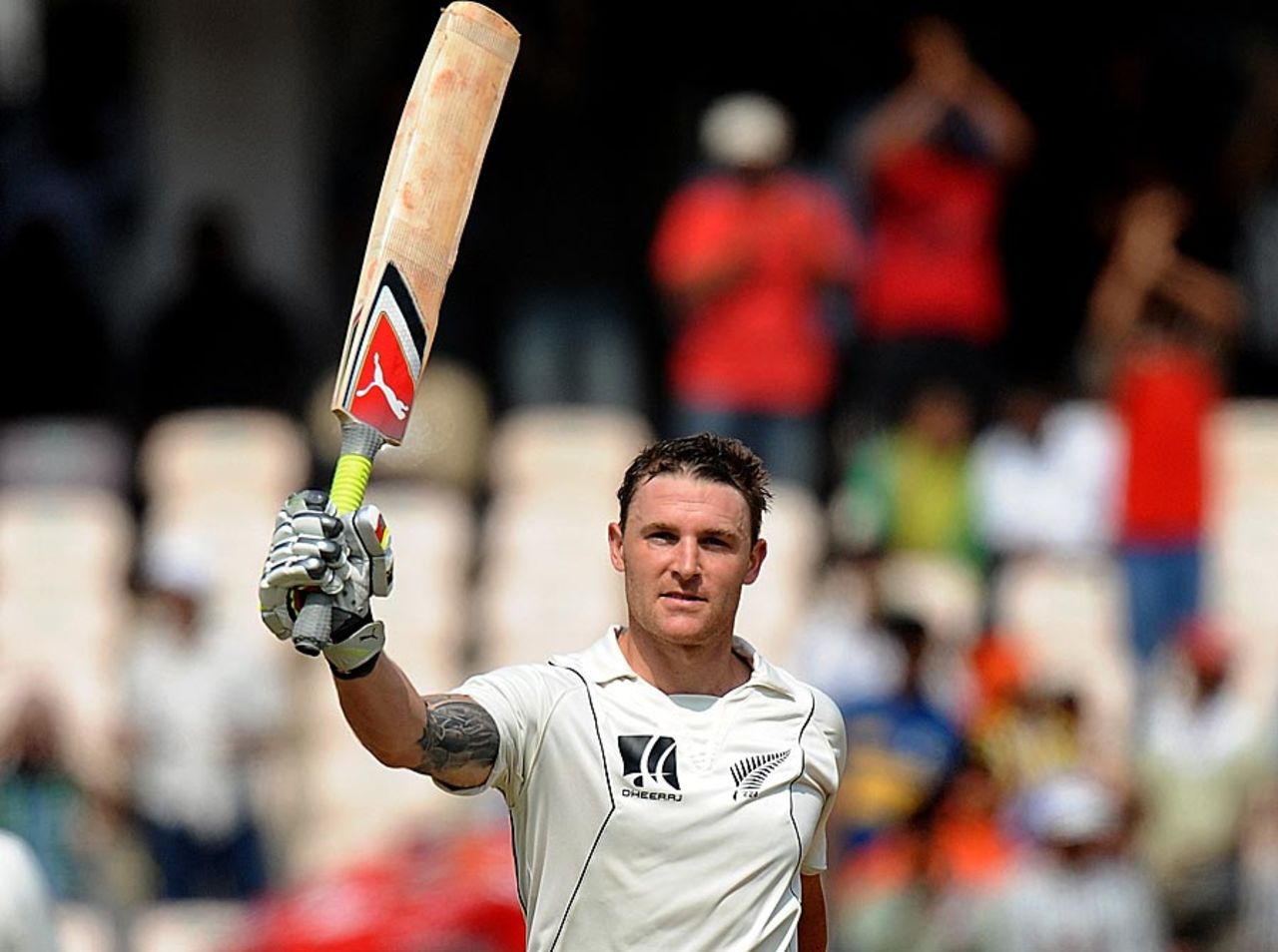 Brendon McCullum's double-century meant a draw looked seemingly inevitable, India v New Zealand, 2nd Test, Hyderabad, 5th day, November 16, 2010