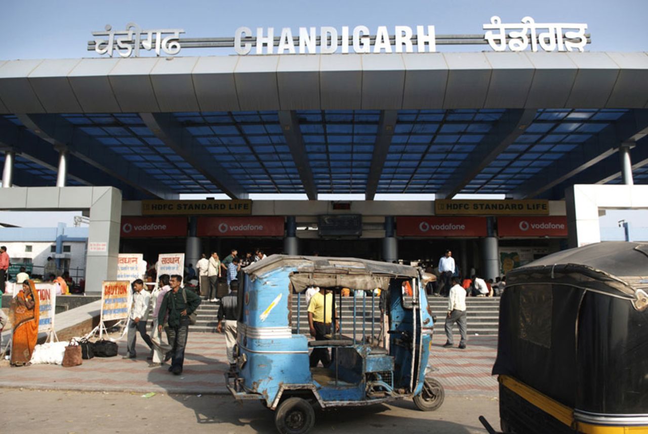 The Chandigarh railway station, Chandigarh