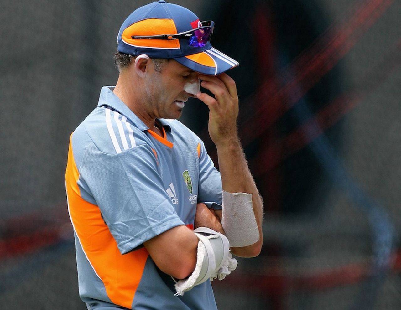 Michael Hussey is under pressure to perform at the Gabba, Brisbane, November 23, 2010