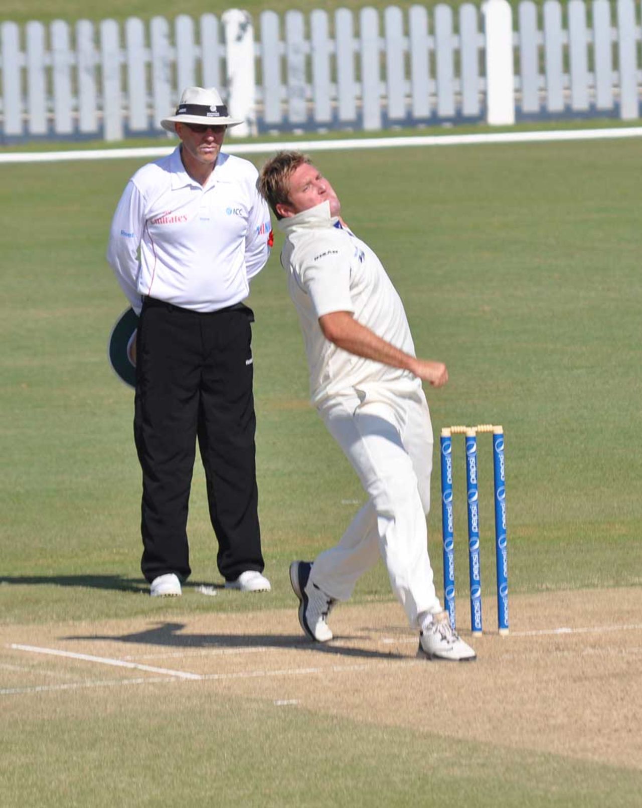 Kola Burger took seven wickets to demolish UAE, UAE v Namibia, ICC Intercontinental Shield, Dubai, December 2, 2010