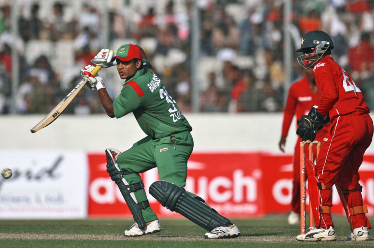 Junaid Siddique made 53, Bangladesh v Zimbabwe, 2nd ODI, Mirpur, December 3, 2010