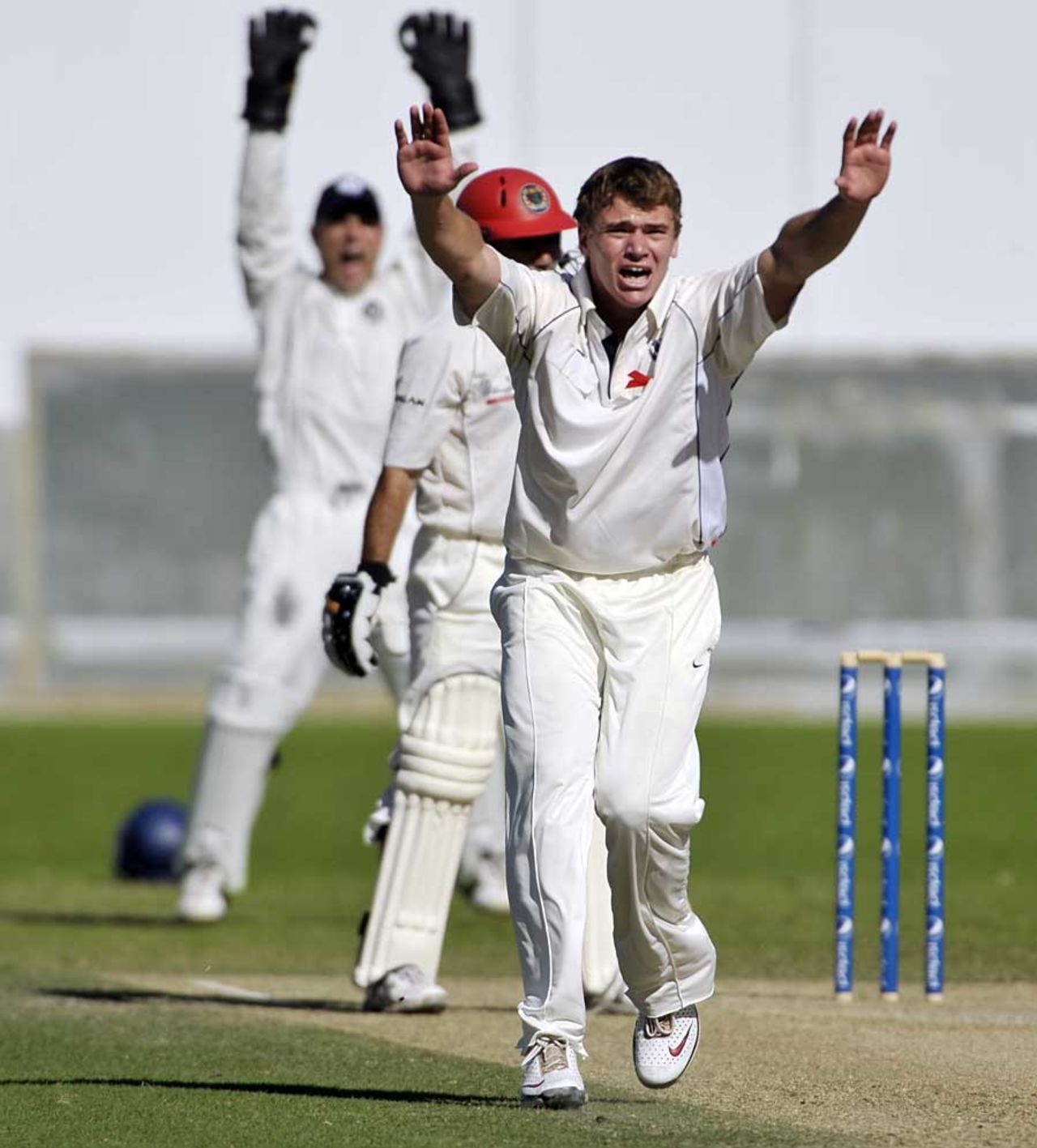Richie Berrington took two early wickets for Scotland, Afghanistan v Scotland, ICC Intercontinental Cup, Dubai, December 3, 2010