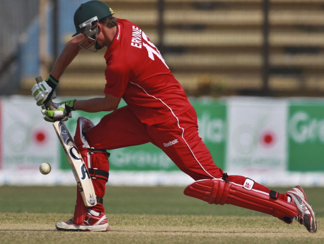 Craig Ervine was watchful during his 46, Bangladesh v Zimbabwe, 5th ODI, Chittagong
