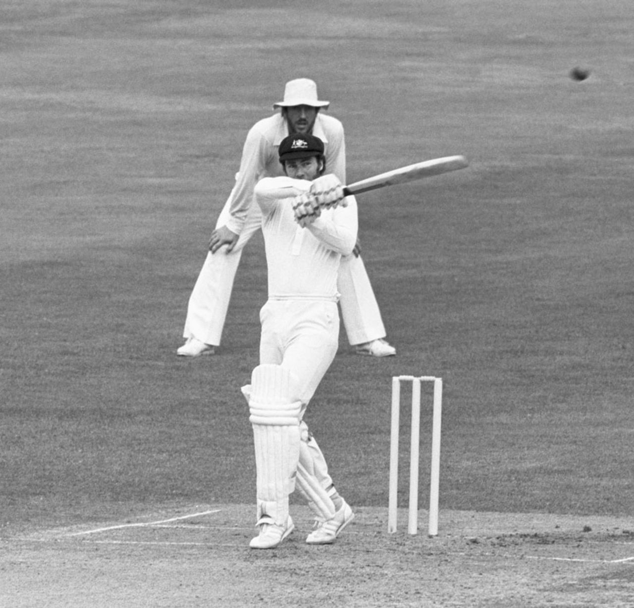 Greg Chappell pulls Mike Hendrick, England v Australia, Centenary Test, Lord's, 1st day, August 28, 1980