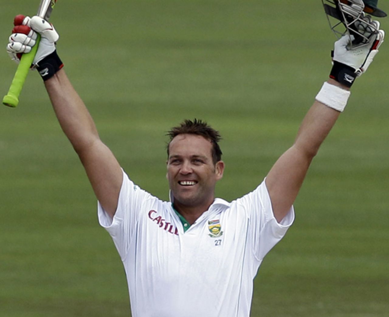 Jacques Kallis reaches his first double-century in Tests, South Africa v India, 1st Test, Centurion, 3rd day, December 18, 2010
