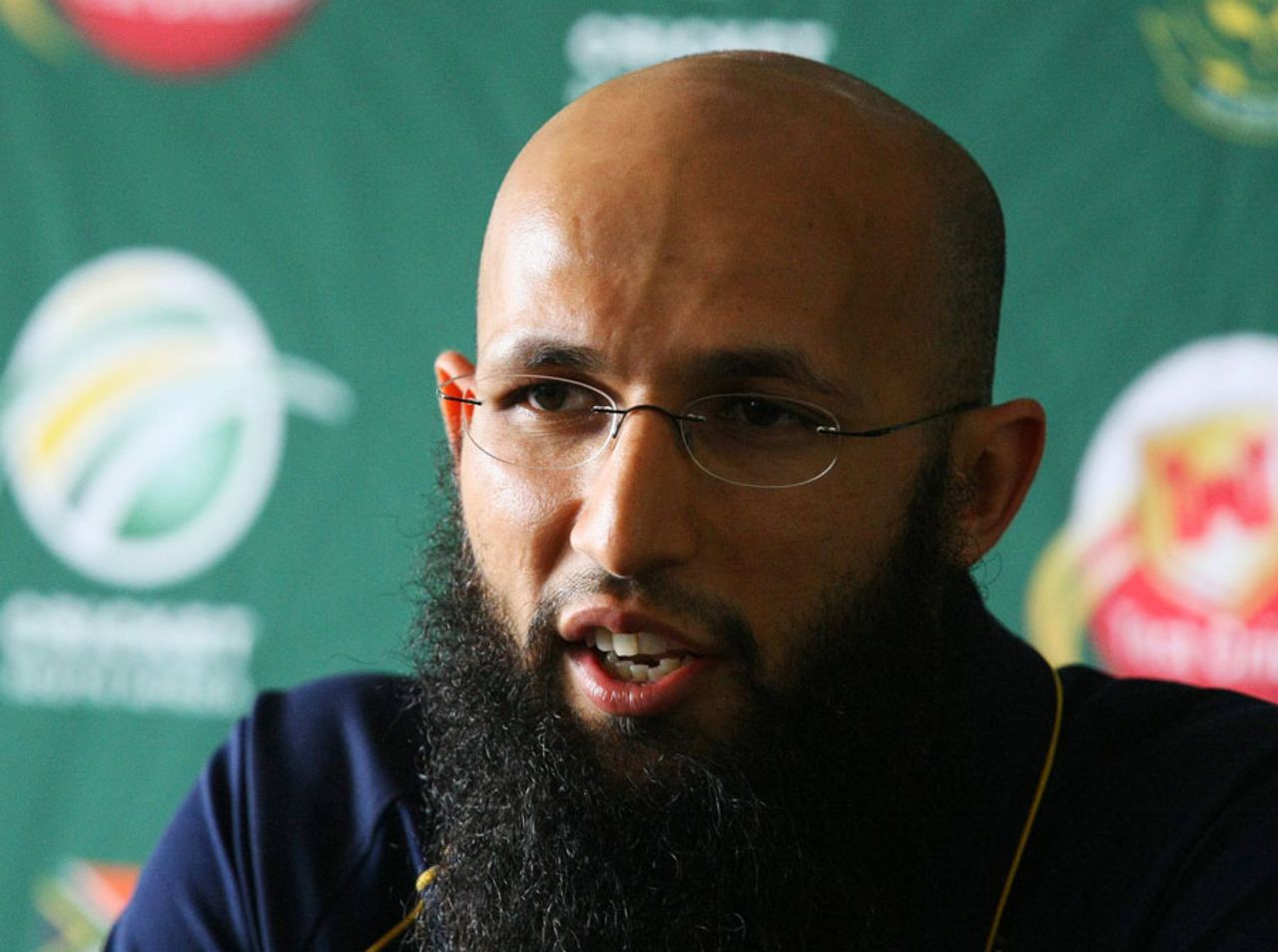 Hashim Amla fields questions ahead of his 50th Test, Durban, December 24, 2010