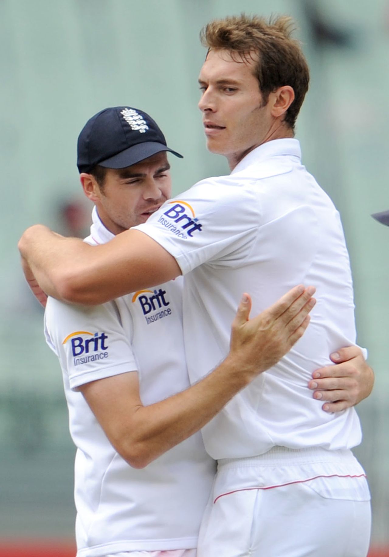 Brothers in arms: Chris Tremlett and James Anderson shared eight wickets, Australia v England, 4th Test, Melbourne, December 26, 2010 