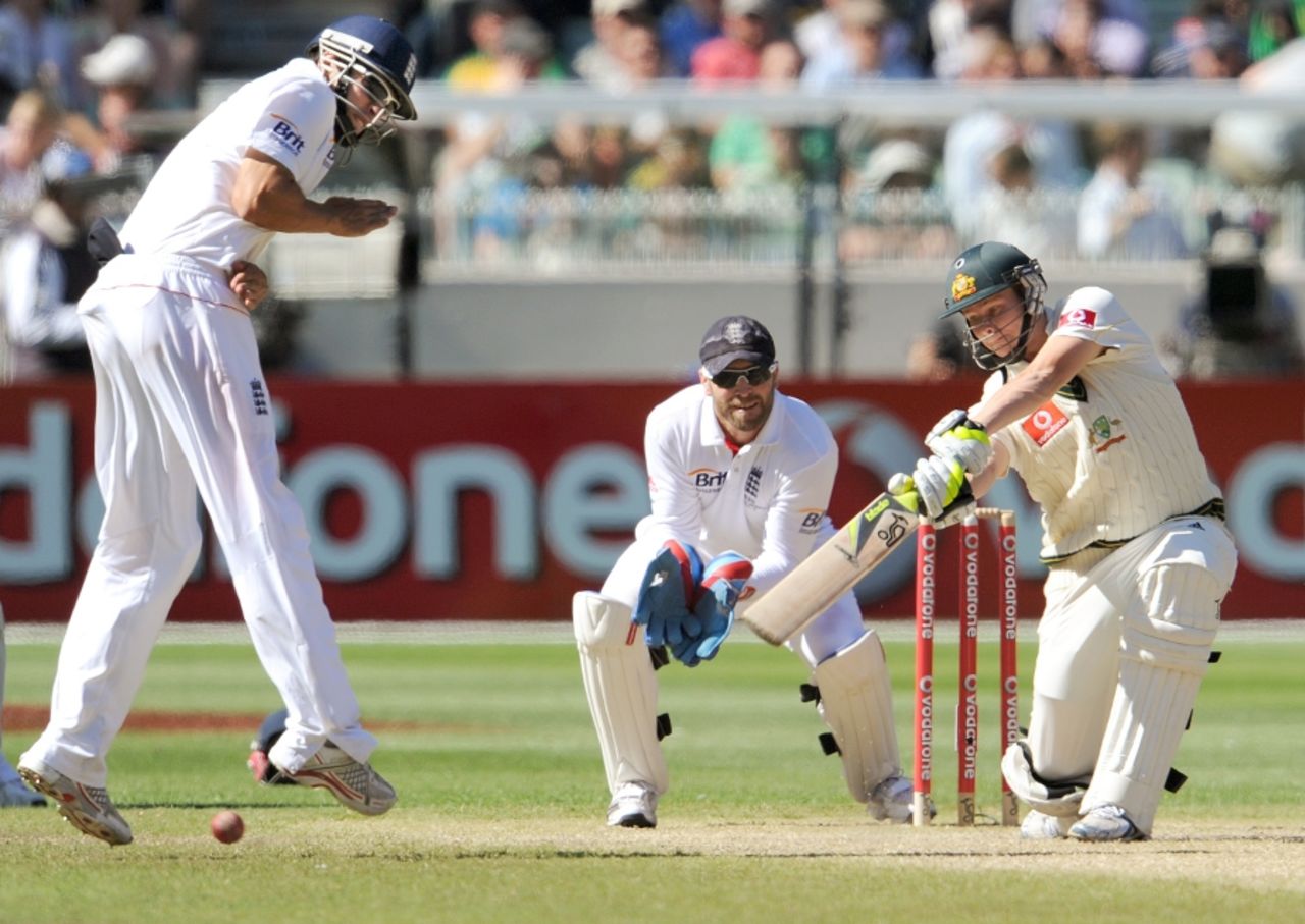 Steven Smith struck six boundaries in his innings, Australia v England, 4th Test, Melbourne, 3rd day, December 28, 2010