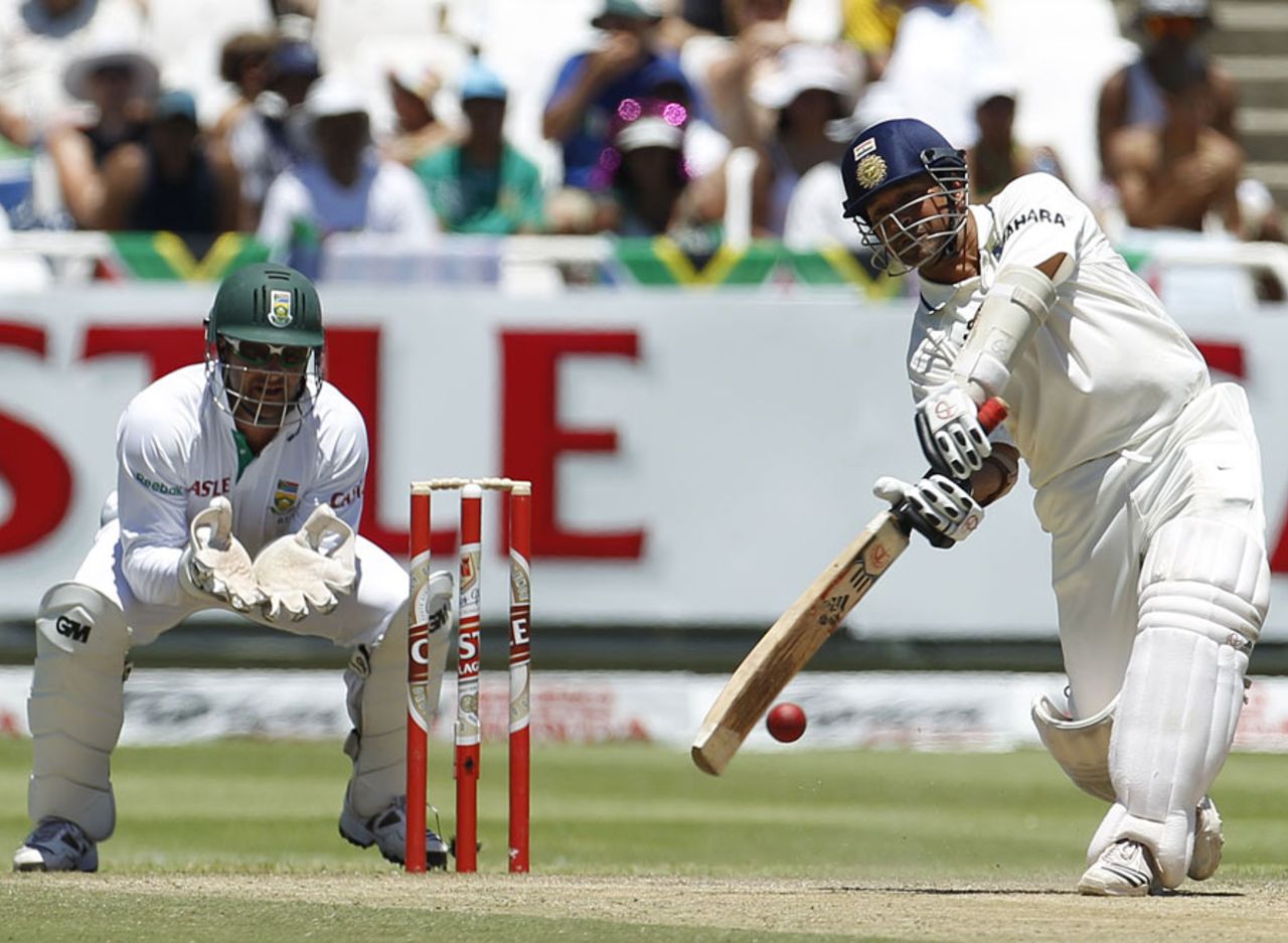 Sachin Tendulkar was more comfortable against spin, South Africa v India, 3rd Test, Cape Town, 3rd day, January 4, 2011