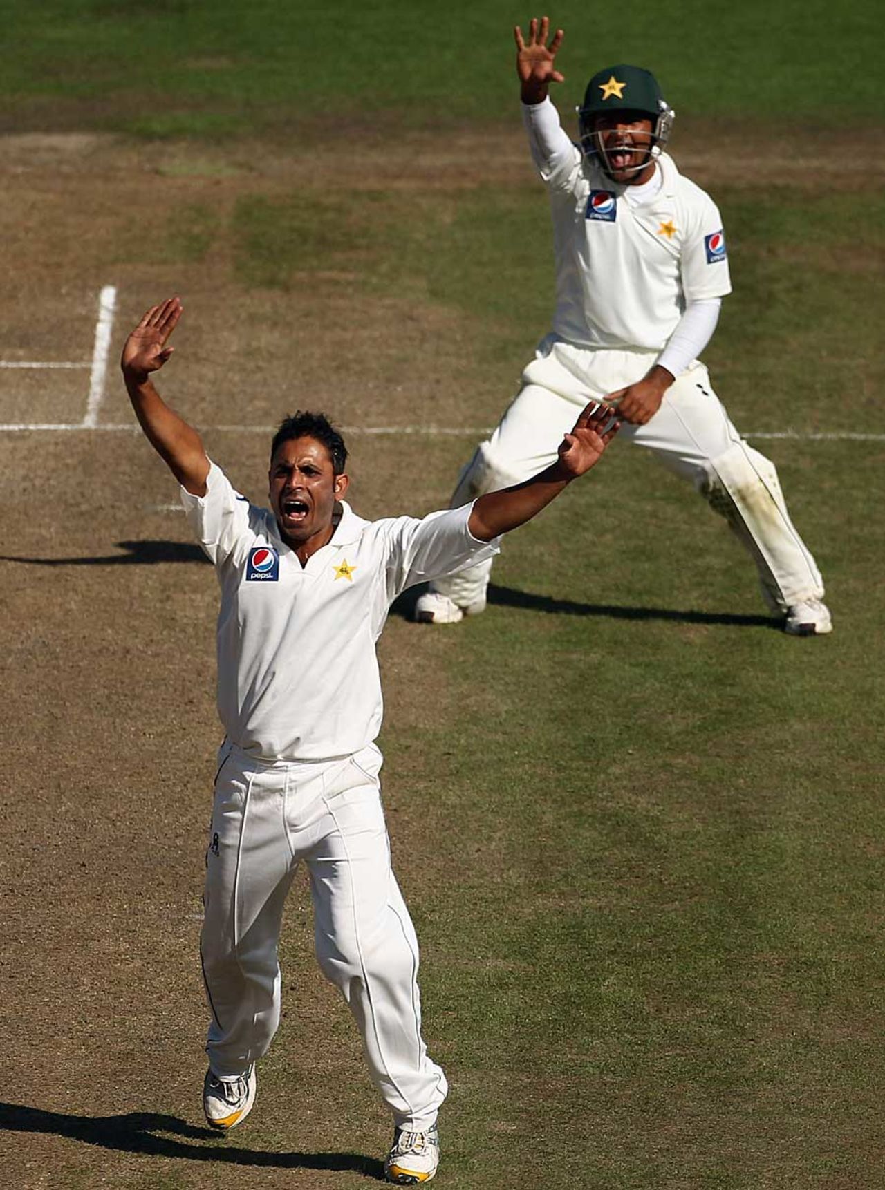 Abdur Rehman starred in an all-round effort, 1st Test, Hamilton, 3rd day, January 9, 2011