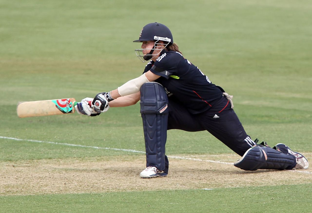 Lydia Greenway was England's matchwinner, Australia v England, 1st women's Twenty20, Adelaide, January 12, 2011