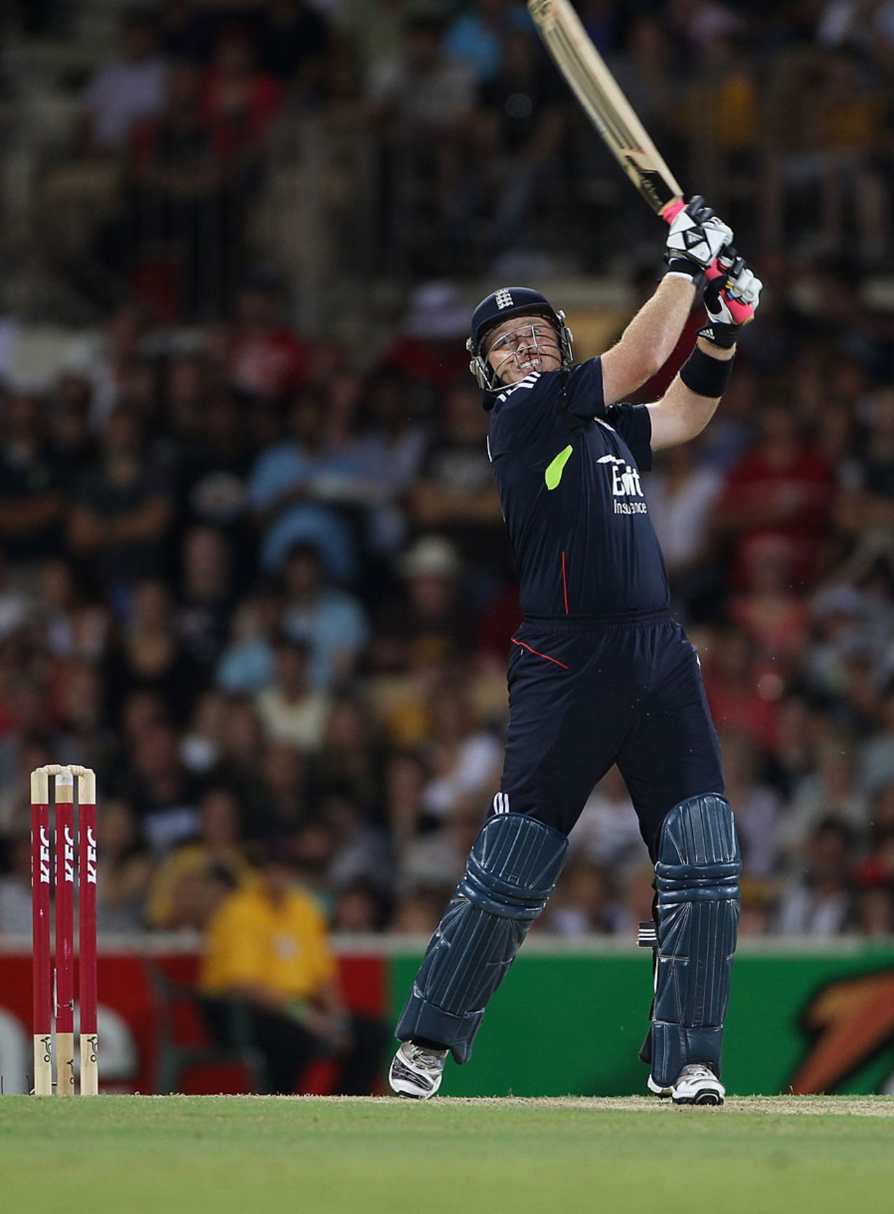 Ian Bell was in expansive mood at the top of the order, Australia v England, 1st Twenty20, Adelaide, January 12, 2011