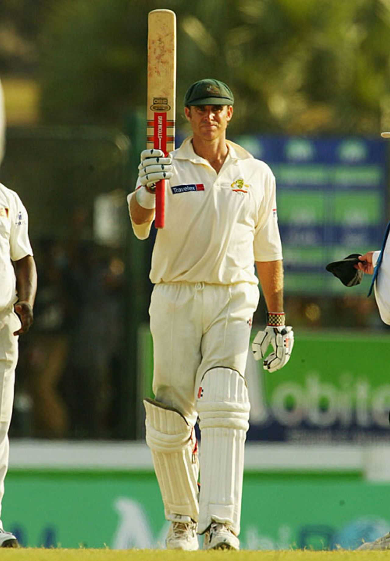 Matthew Hayden completes his 18th Test century as Australia fight back, Sri Lanka v Australia, 1st Test, Galle, March 10, 2004