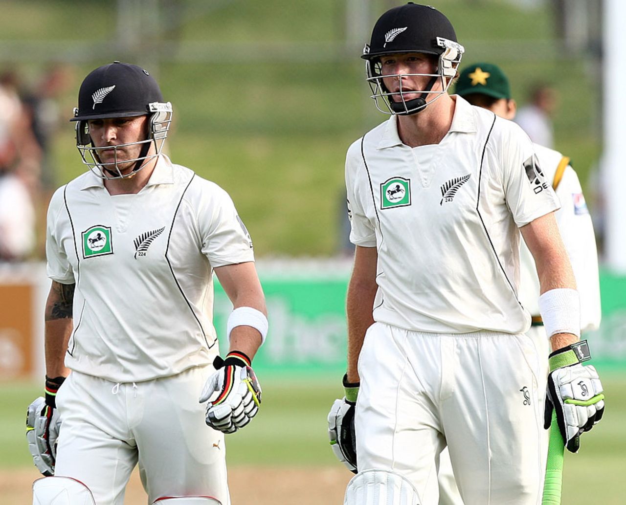 Brendon McCullum and Martin Guptill carried New Zealand safely through to stumps, New Zealand v Pakistan, 2nd Test, Wellington, 3rd day, January 17, 2011