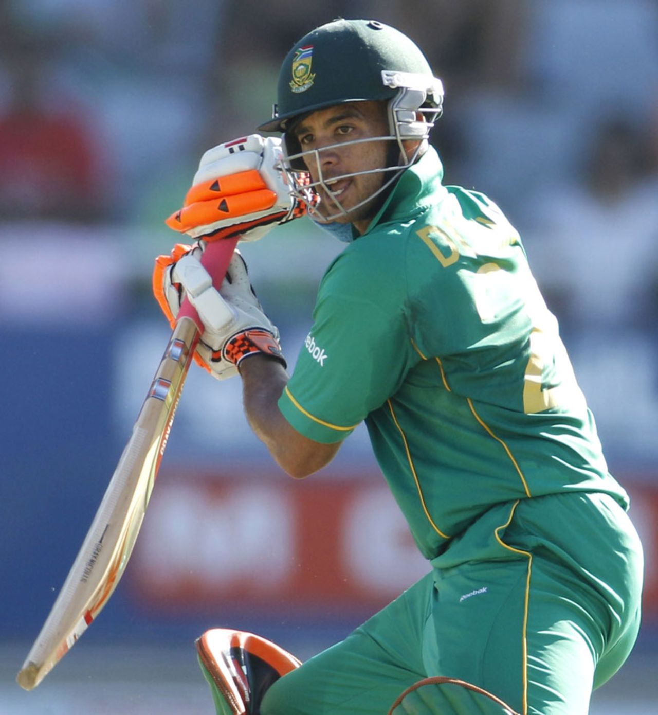 JP Duminy steers the ball behind point, South Africa v India, 3rd ODI, Cape Town, January 18, 2011