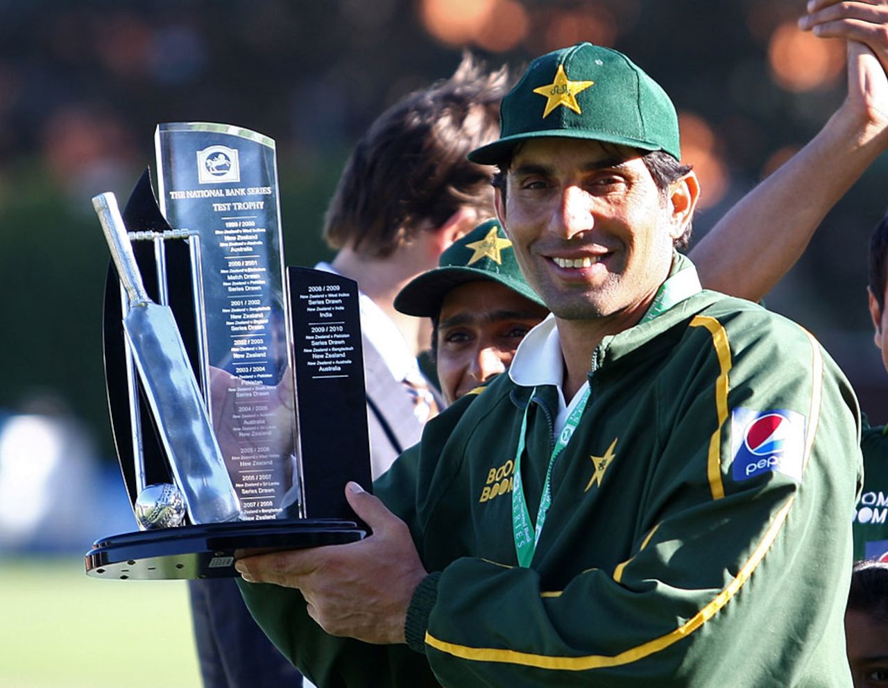 The draw gave Misbah-ul-Haq his first series win as captain and Pakistan's first since 2006, New Zealand v Pakistan, 2nd Test, Wellington, 5th day, January 19, 2011