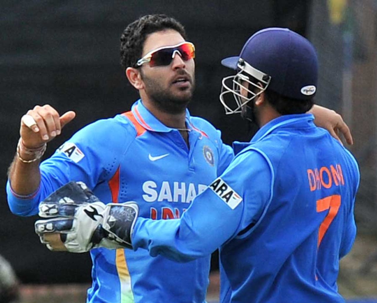 Yuvraj Singh put the pressure on South Africa, South Africa v India, 4th ODI, Port Elizabeth, January 21, 2011