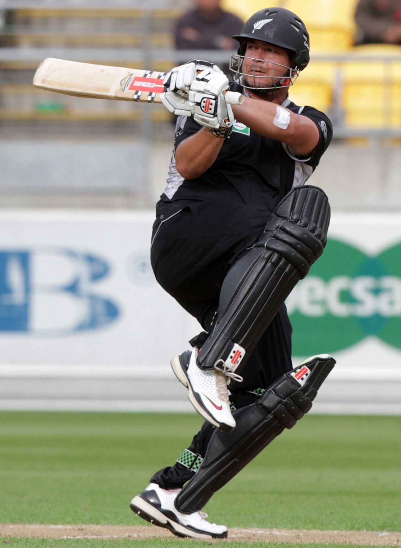 Jesse Ryder made an aggressive half-century, New Zealand v Pakistan, 1st ODI, Westpac Stadium, Wellington, January 22, 2011