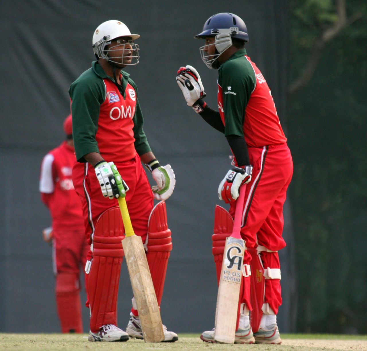 Sultan Ahmed and Amir Ali put on an unbeaten 71 for the 8th wicket, Italy v Papua New Guinea, WCL Division 3, Wong Nai, January 23, 2011